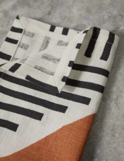 Meridian Linen Napkins By Hadiya Williams -Household Furnishing Store MeridianLinenNapkins Rust Setof4 byHadiyaWilliams A0655724 1124