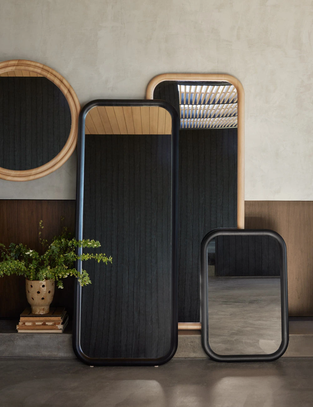 Bourdon Double-Framed Round Mirror 6 Bourdon Double-Framed Round Mirror - Image 6