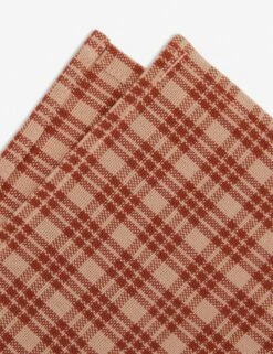 Katherine Plaid Napkins (Set Of 4) By Heather Taylor Home -Household Furnishing Store NAP KATH SNA Katherine Plaid Sienna Napkins 2 efabad71 0b98 4abf b33a f7e8c9b576ad