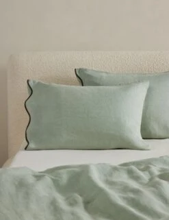 Essie Hemp Sham By Sarah Sherman Samuel -Household Furnishing Store OteliaHempSham Lichen Standard A0656702 1 Product