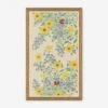 Fleurs Vertes Jaunes Print By Paule Marrot
