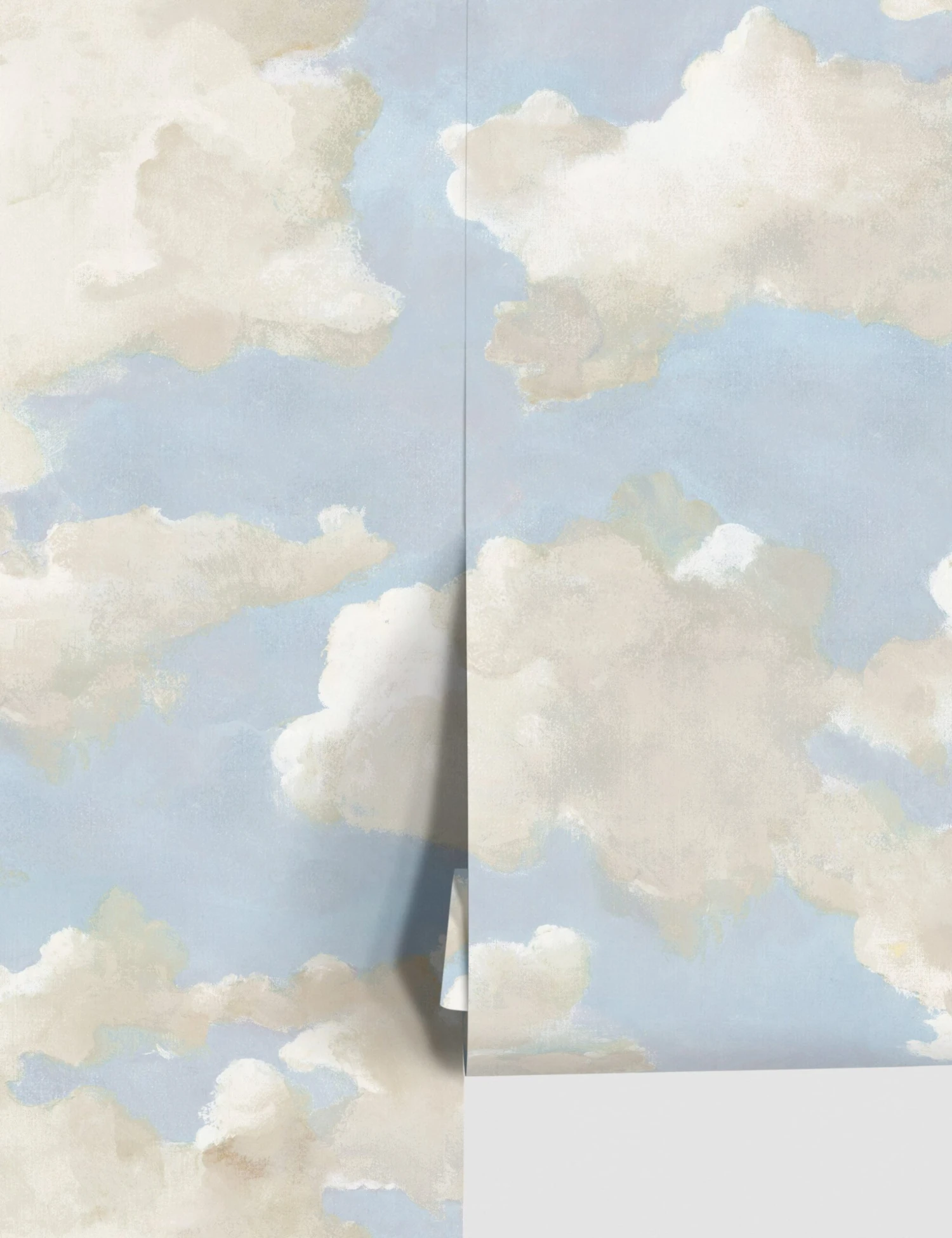 Clouds On Canvas Premium Peel + Stick Wallpaper 1 Clouds On Canvas Premium Peel + Stick Wallpaper