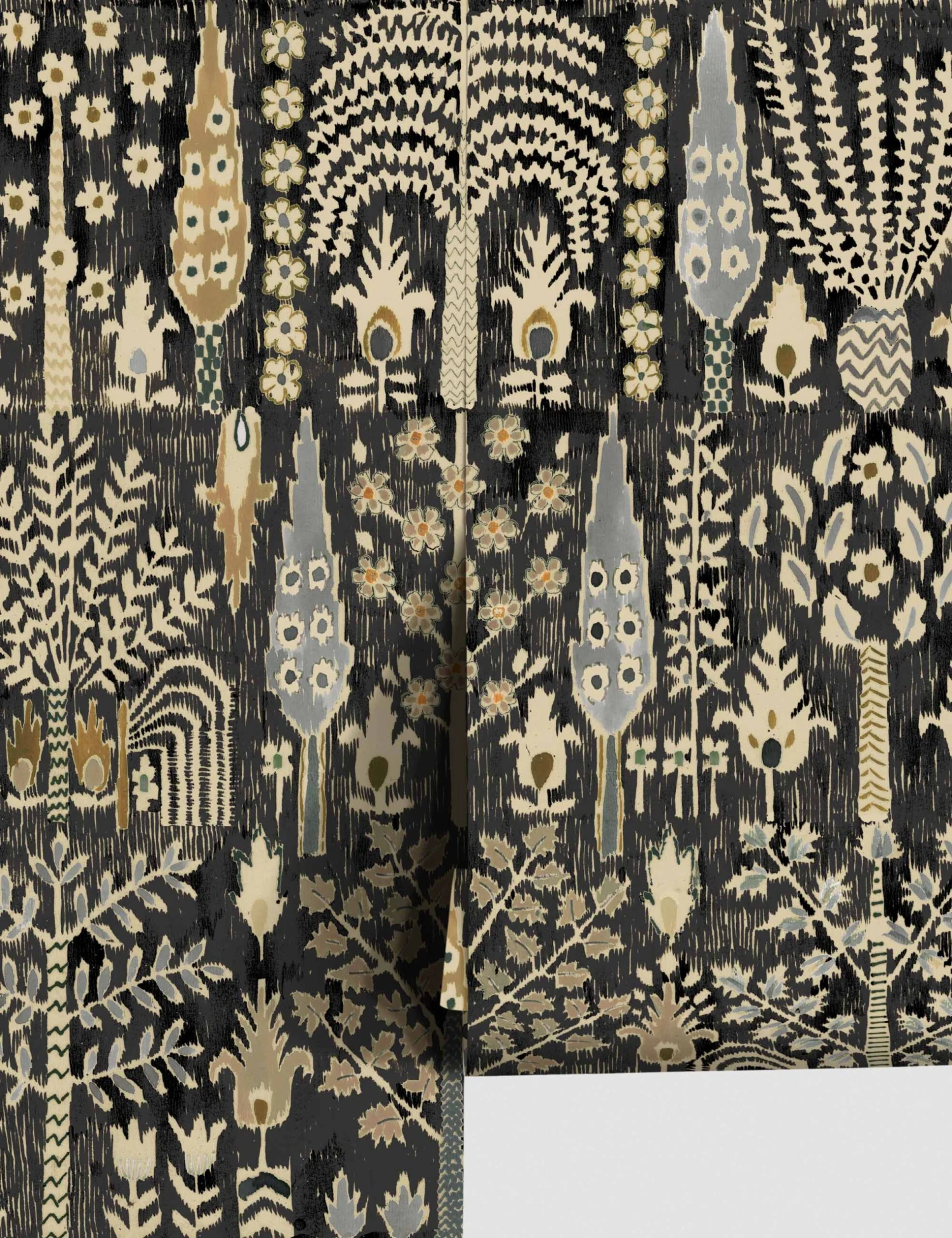 Persian Ikat Peel + Stick Wallpaper 1 Persian Ikat Peel + Stick Wallpaper