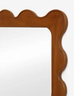 Ripple Full Length Mirror By Sarah Sherman Samuel -Household Furnishing Store RippleMirror HoneyAsh FloorLength A0656629 4456 Product