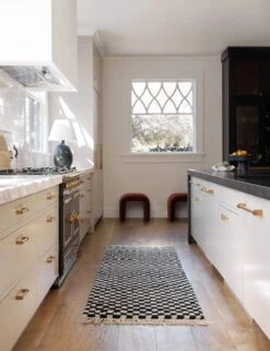 Checkerboard Rug By Sarah Sherman Samuel -Household Furnishing Store Runners 2010 V1 SITECROP