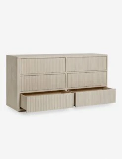 Rutherford 6 Drawer Dresser 9 Rutherford 6 Drawer Dresser -Household Furnishing Store Rutherford6DrawerDresser Natural A0656311 053 Product