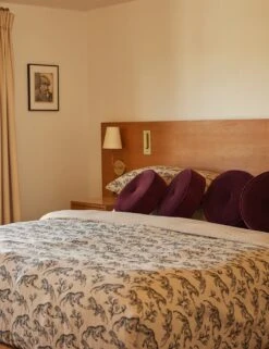 Tiger Hemp Duvet Cover By Sarah Sherman Samuel -Household Furnishing Store SSSHOTEL Site Crops Lifestyle 22