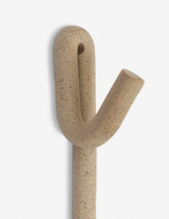 Leggy Long Wall Hook By SIN Ceramics -Household Furnishing Store SinCeramicsLeggyLongWallHook Speckled 5202