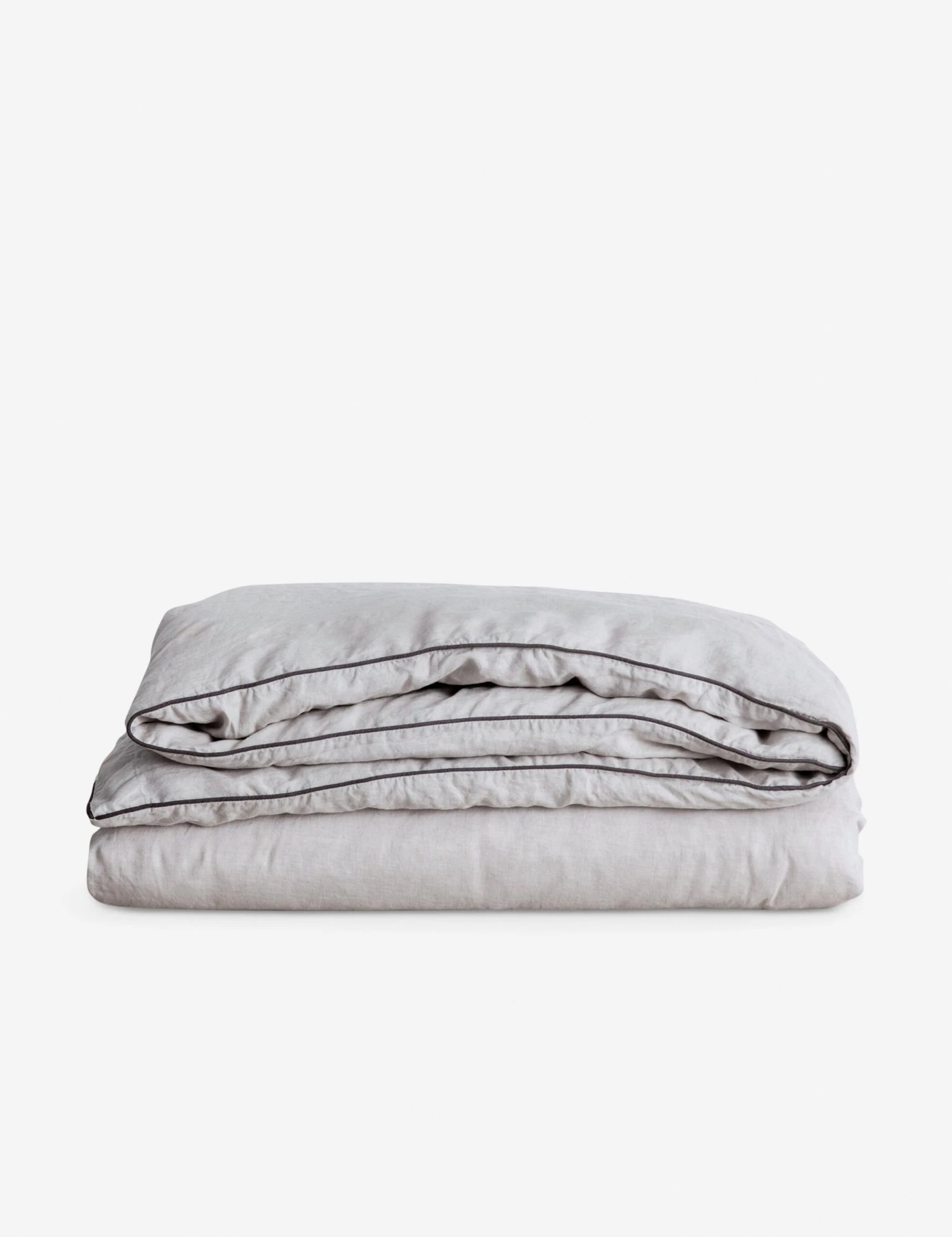 European Flax Piped Linen Duvet Cover By Cultiver 1 European Flax Piped Linen Duvet Cover By Cultiver