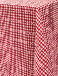Soho Tablecloth By Heather Taylor Home -Household Furnishing Store TBL SOHO Red L 3