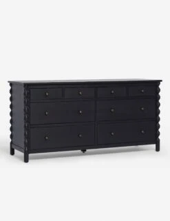Topia 8-Drawer Dresser By Ginny Macdonald -Household Furnishing Store Topia6DDresser Black16770