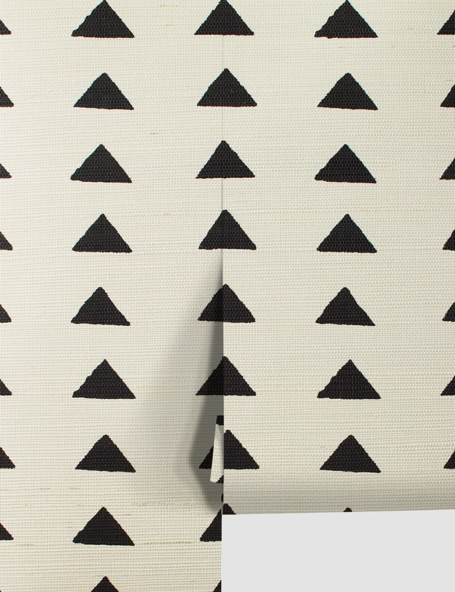Triangles Grasscloth Wallpaper By Nathan Turner 3 Triangles Grasscloth Wallpaper By Nathan Turner - Image 3