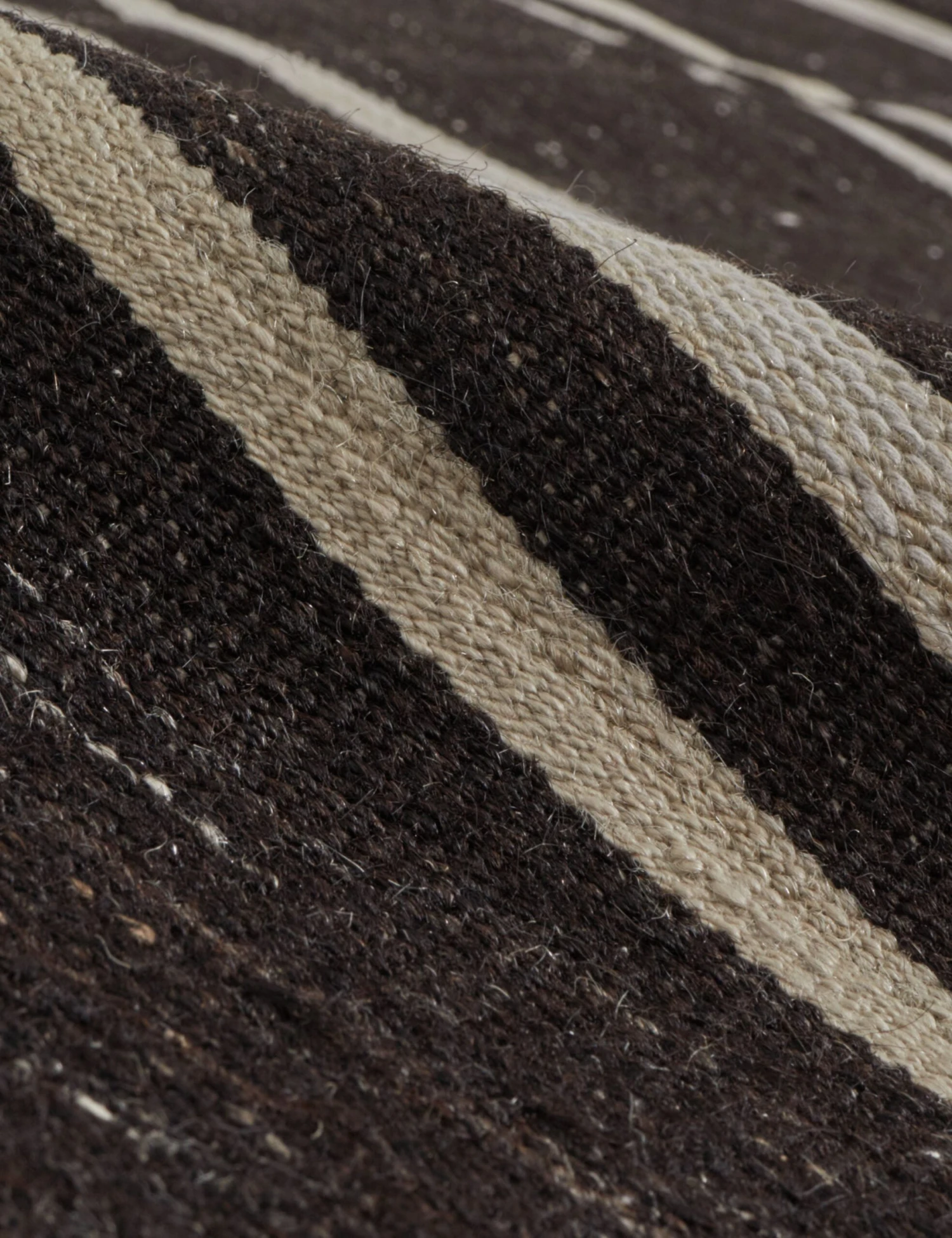 Vintage Kilim Hand-Knotted Wool Rug No. 8, 6'8" X 7'1" - Image 3