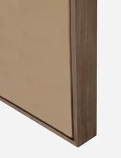 Organic Silkscreen No. 9 Wall Art By Visual Contrast -Household Furnishing Store Walnutframeprofile Khakicanvas bad6631d a184 49d3 bf2b 0f28ea46216c