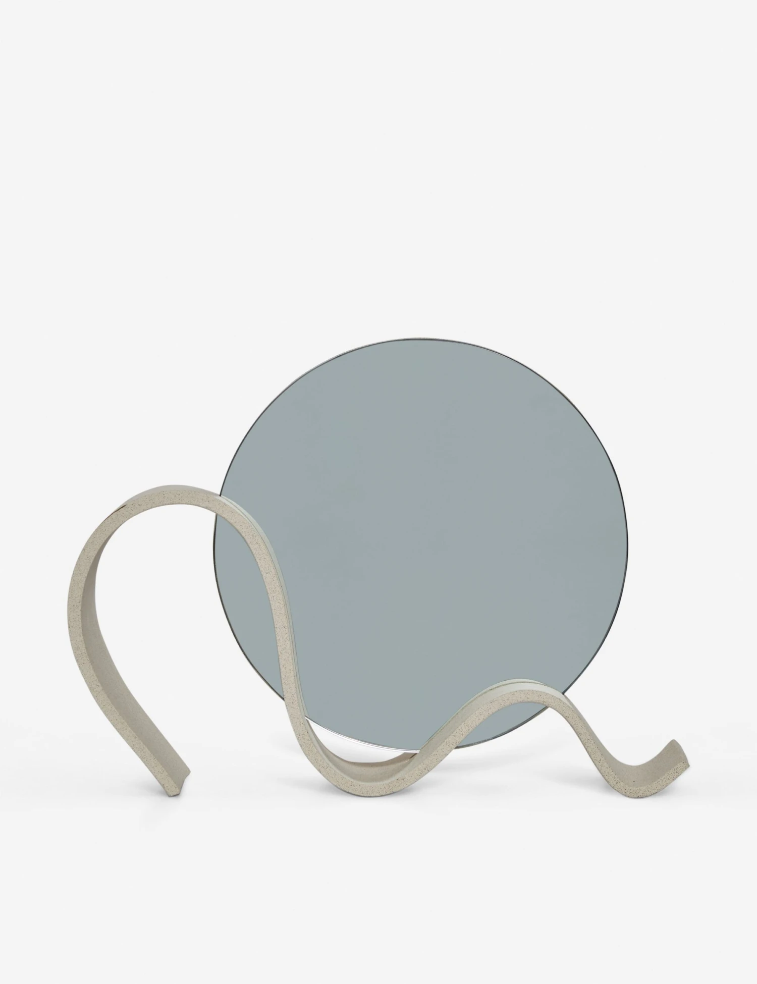 Wavee Table Mirror By SIN Ceramics 2 Wavee Table Mirror By SIN Ceramics - Image 2