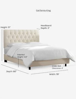 Amarise Bed -Household Furnishing Store amarise bed talc california king
