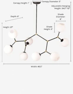 Bobbi Chandelier 8 Bobbi Chandelier -Household Furnishing Store bobbi chandelier black