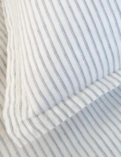 Connor Linen Cotton Duvet By Pom Pom At Home -Household Furnishing Store connordenimdetail