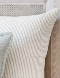 Connor Linen Cotton Duvet By Pom Pom At Home -Household Furnishing Store connordenimpillowdetail