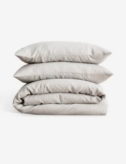 European Flax Linen Duvet Set By Cultiver -Household Furnishing Store cultiver linen bedding smoke grey duvet set 1 1 605d7795 a831 4ca6 b231 01c2023bbccb