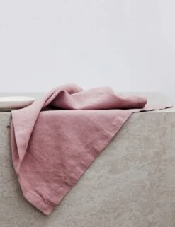 Linen Table Napkins (Set Of 4) By Cultiver -Household Furnishing Store cultiver linen table napkins set of 4 dusk 1