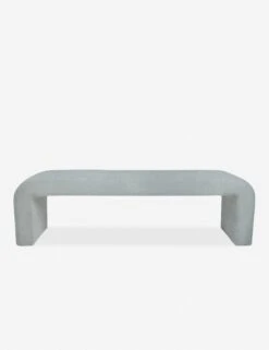 Tate Bench -Household Furnishing Store curved bench dove como 1