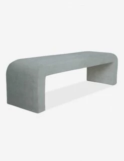 Tate Bench -Household Furnishing Store curved bench dove como 2