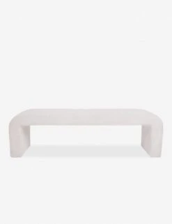 Tate Bench -Household Furnishing Store curved bench opt. white leibco 1