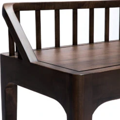 Dellah Bench -Household Furnishing Store dellah bench walnut 3