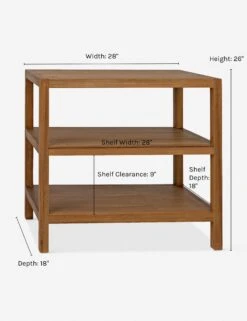 Emmeline Nightstand 25 Emmeline Nightstand -Household Furnishing Store emmeline gold teak