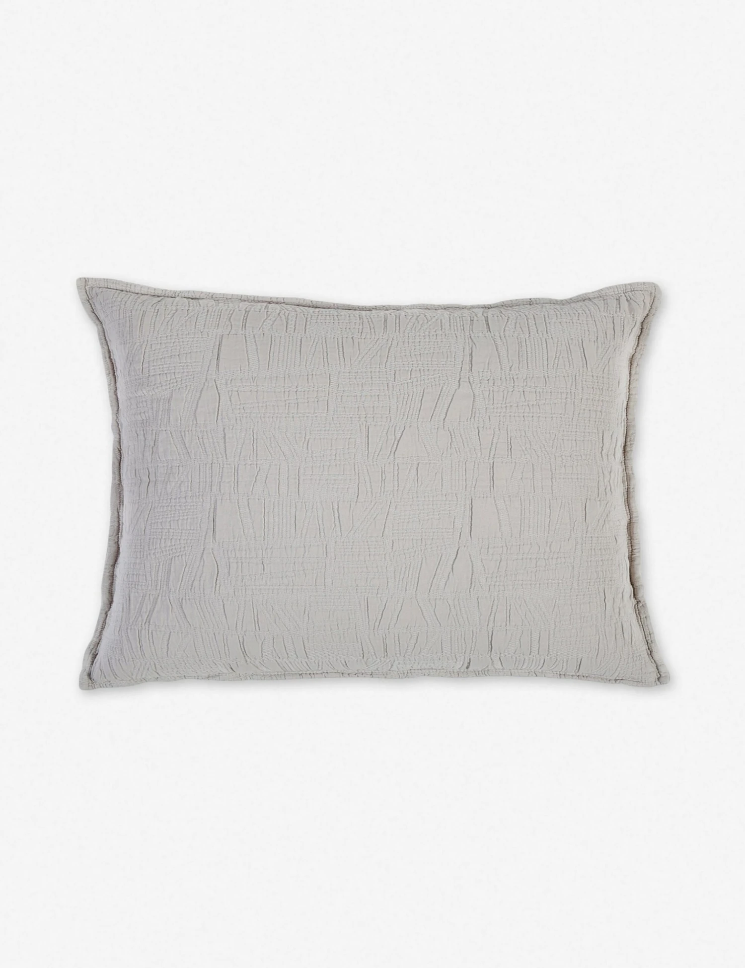 Harbour Cotton Matelassé Sham By Pom Pom At Home 3 Harbour Cotton Matelassé Sham By Pom Pom At Home - Image 3