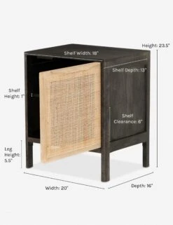 Hannah Nightstand -Household Furnishing Store hannah right nightstand black d942a942 c309 4809 a9ce 9ec83ec83ffa