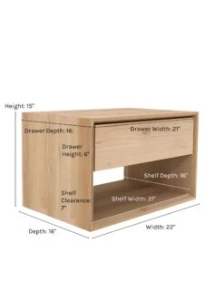 Lark Low Nightstand -Household Furnishing Store lark low nightstand