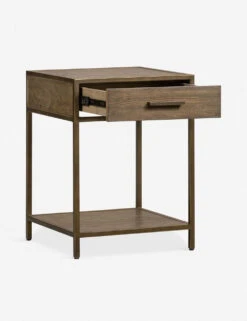 Mariam Nightstand -Household Furnishing Store mariam nightstand dark hazel 6 1 1