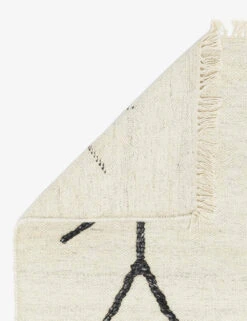 Moroccan Flatweave Rug, Black And Natural By Sarah Sherman Samuel -Household Furnishing Store moroccan flatweave black white 692 1 cc61a25c 607a 4e25 a989 e7b0d7cb0558