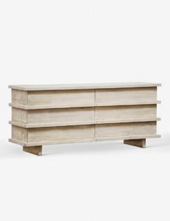 Corliss 6-Drawer Dresser, White Wash -Household Furnishing Store ow280 3