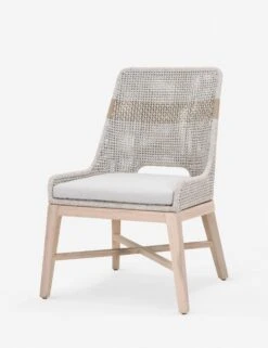 Panorama Indoor / Outdoor Dining Chair (Set Of 2) -Household Furnishing Store panorama indoor outdoor dining chair white taupe set of 2 1 1