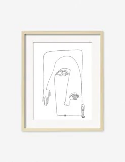 Picasso Print By Damienne Merlina -Household Furnishing Store picasso natural frame 1