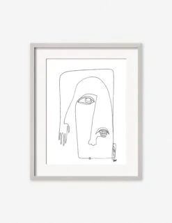 Picasso Print By Damienne Merlina -Household Furnishing Store picasso silver frame 1