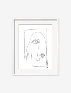 Picasso Print By Damienne Merlina -Household Furnishing Store picasso white frame 1