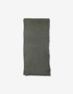 Venice Waffle Weave Throw By Pom Pom At Home -Household Furnishing Store pom pom at home venice throw moss 1
