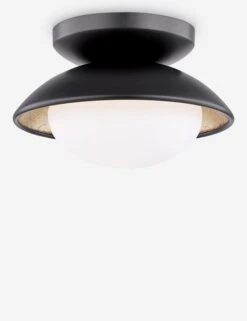 Quinn Semi-Flush Light -Household Furnishing Store quinn semi flush light black sm 1
