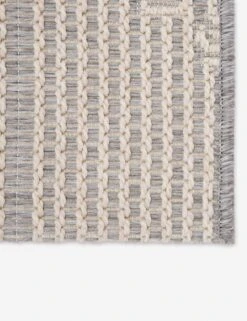 Rebekah Indoor / Outdoor Rug -Household Furnishing Store rebekah indoor outdoor rug gray and cream 3 1