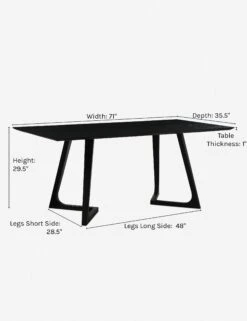 Reya Dining Table -Household Furnishing Store reya dining table