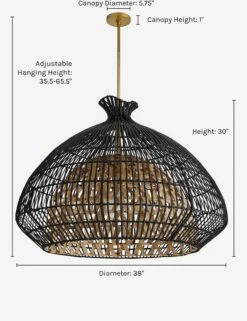 Rimini Pendant Light By Arteriors -Household Furnishing Store rimini pendant dimensions