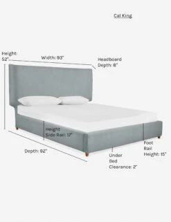 Valen Platform Bed -Household Furnishing Store valen bed dove como 2 cal king a4ce1a8a 1536 4043 8ccf a635ac93f367