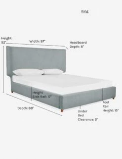 Valen Platform Bed -Household Furnishing Store valen bed dove como 2 king 34f99dd6 ac1f 4cf0 b3d6 621e7d8d1c55