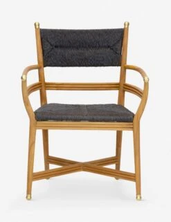 Morris & Co. Kelmscott Rush Indoor / Outdoor Dining Arm Chair -Household Furnishing Store wmkeac tkbk 3